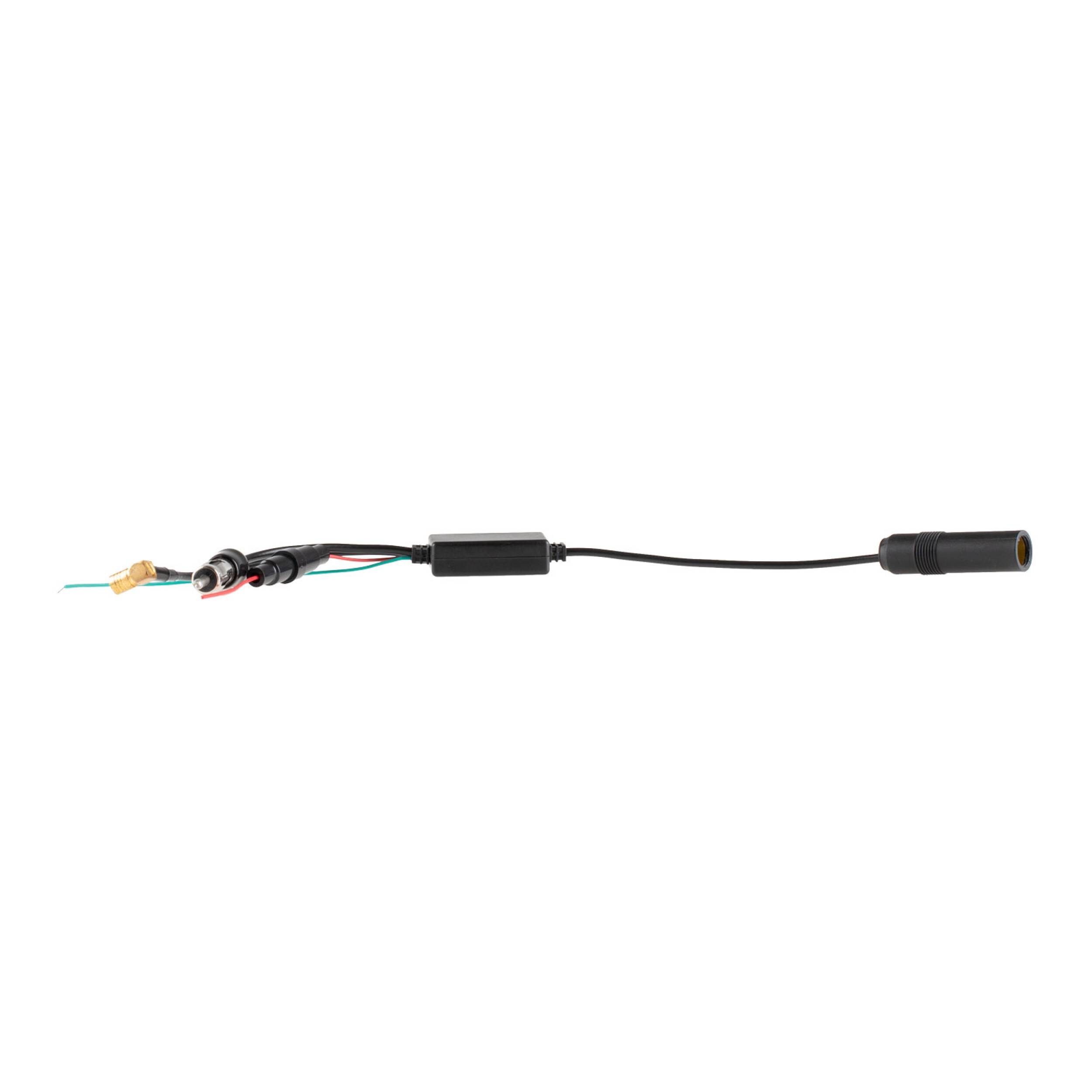 alca® Antennenverstärker DAB+ FM/AM Auto Universell Hohe Verstärkung 12V Geringes Rauschen Autoradio Splitter für