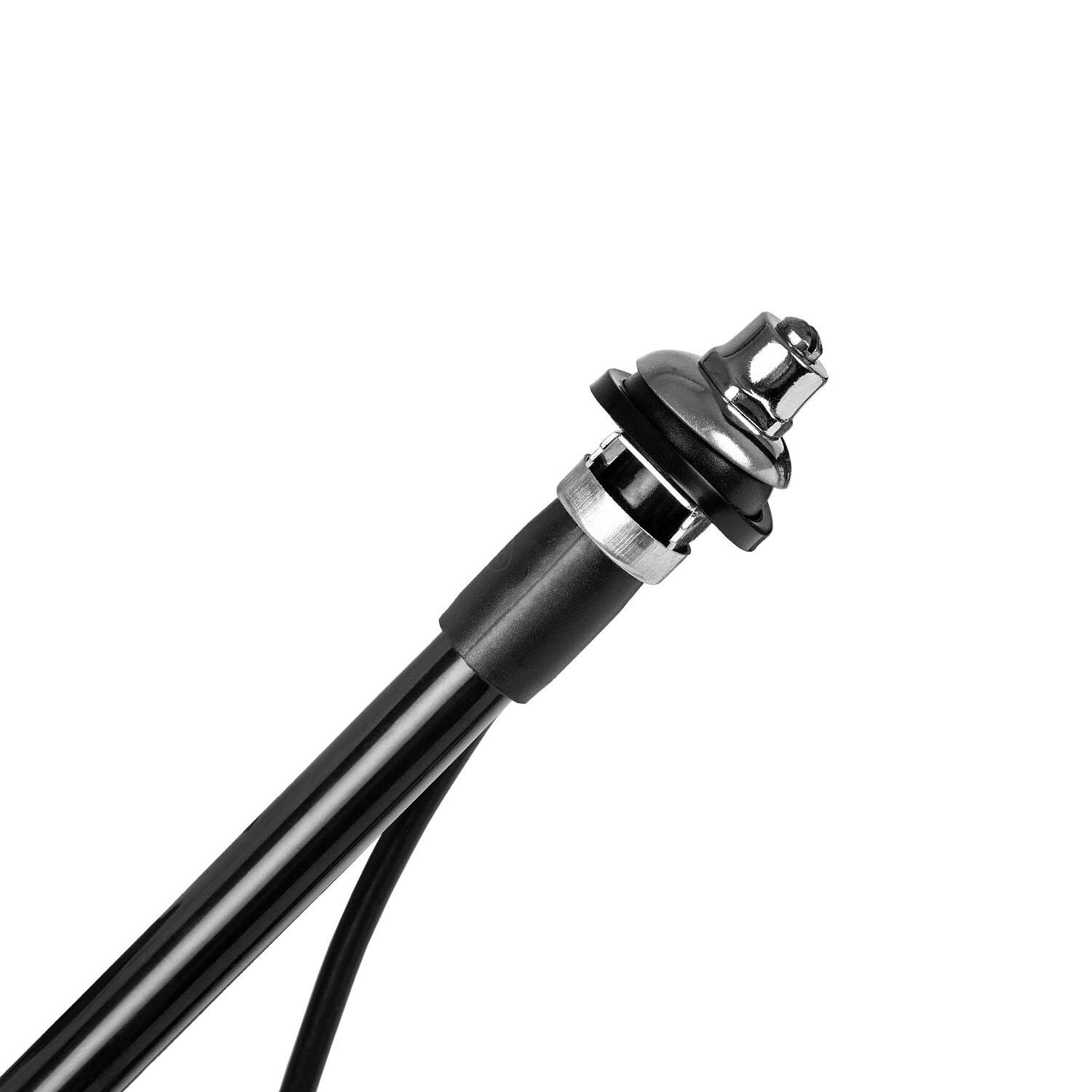 alca® Antenne Teleskop C - Antenne Auto Zubehör für Golf 4, Mini Cooper - UKW/MW Bereiche, 1 m Länge, wasserdicht und