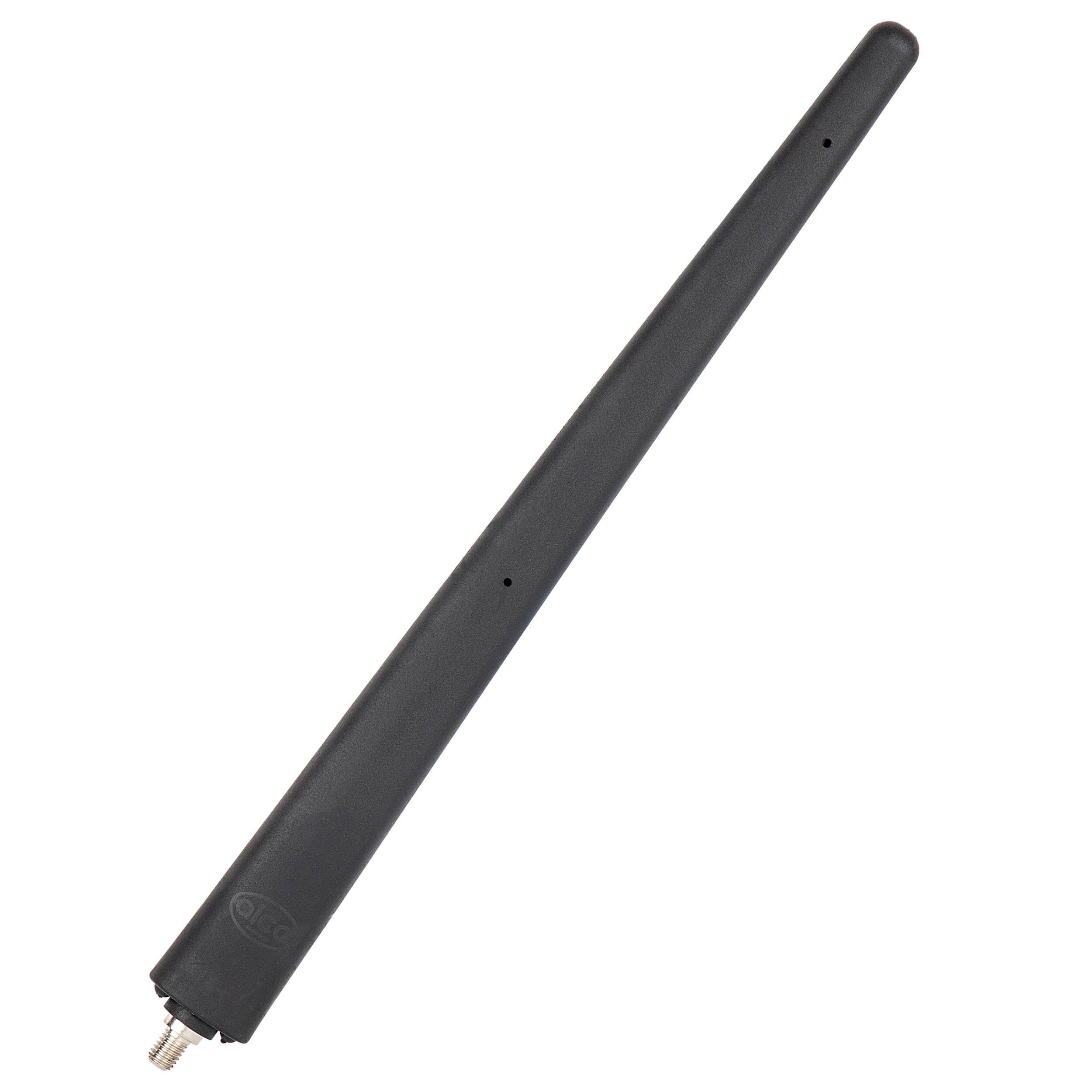 alca® Dachantenne passend für FIAT Oval Universal 20 cm Kfz AM/FM M6 Gewinde Kurzantenne Autoantenne Auto Antenne Mast