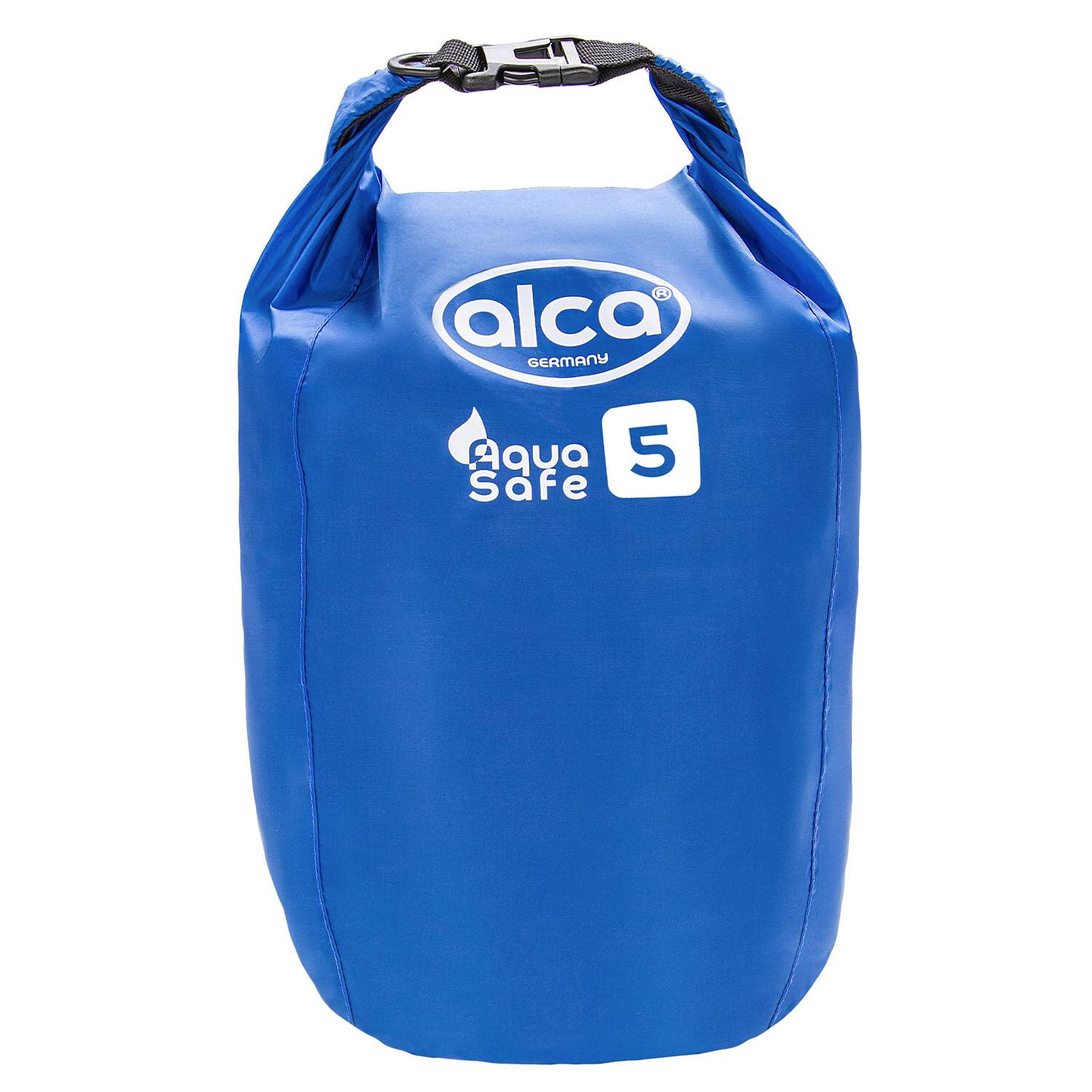 alca® Dry Bag wasserdichter Packsack - 5L Roll-Top Verschluss, wasserdichter Rucksack, Outdoor Tasche