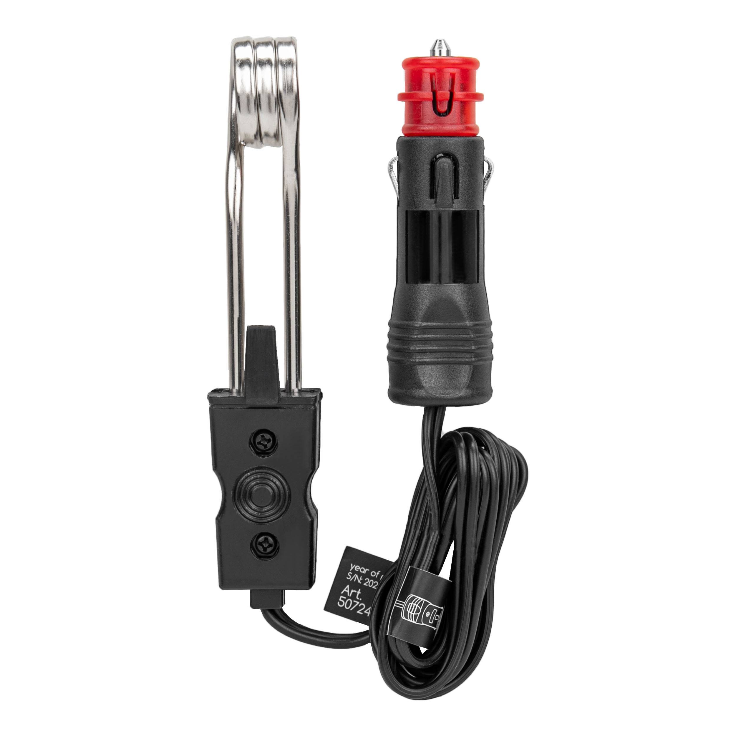 alca® Tauchsieder für 24 V und 200 W Bordsteckdose mit 90 cm Kabel im Lkw