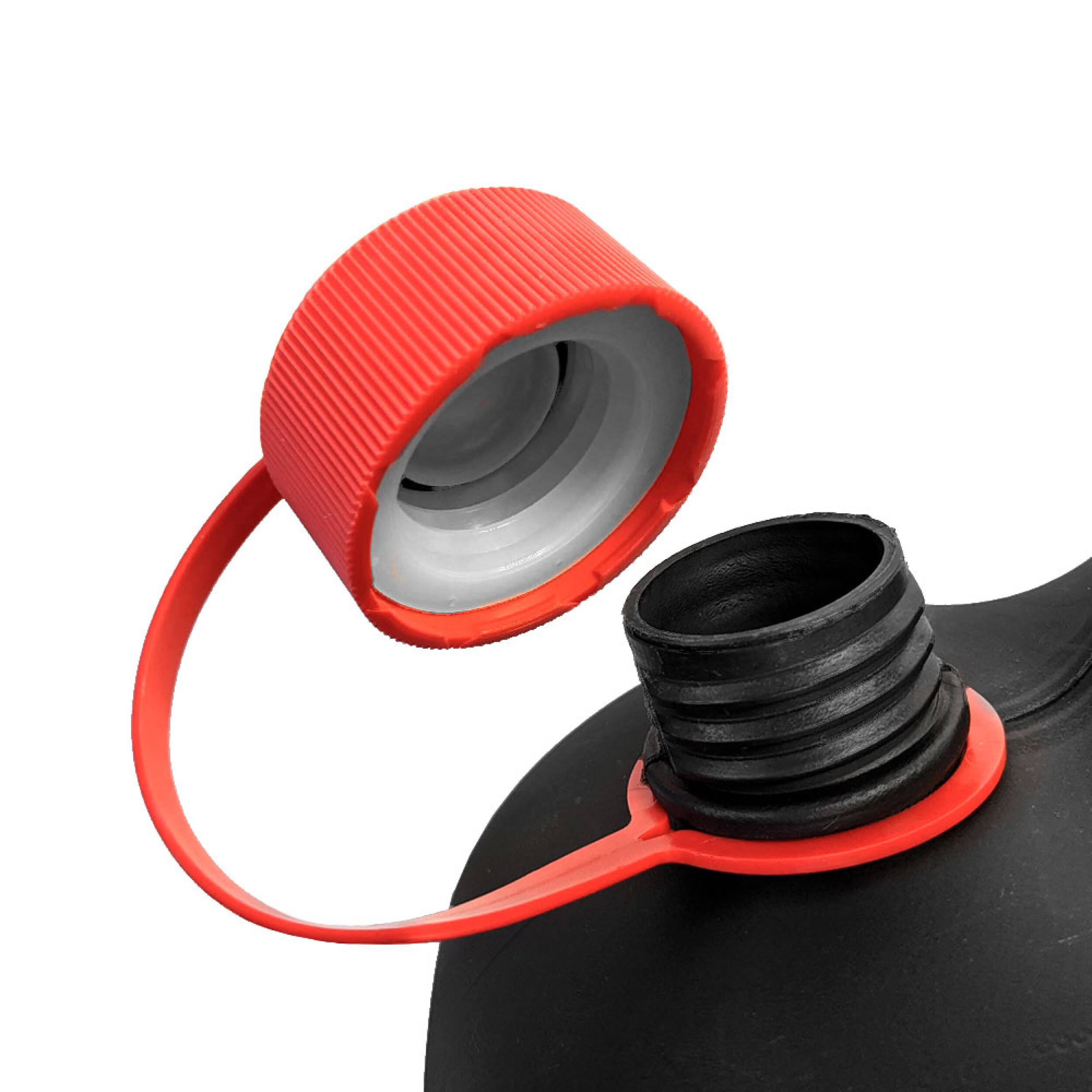 alca® Kanister 5l für Diesel Benzin Kraftstoff-Vorrat aus dickem Kunststoff mit Kindersicherung