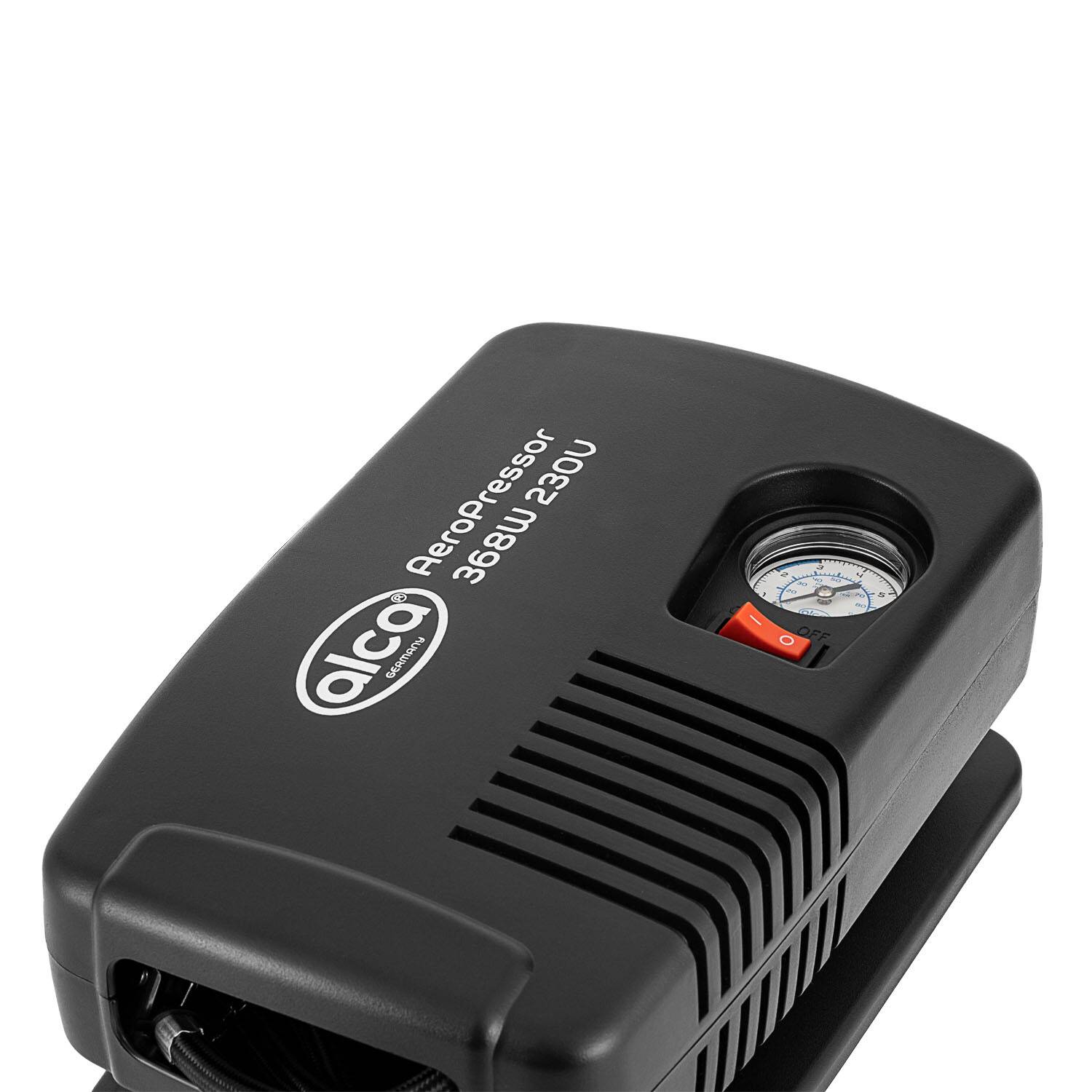 alca® Kompressor für Auto und Fahrrad elektrische Pumpe mit 240 V Stecker