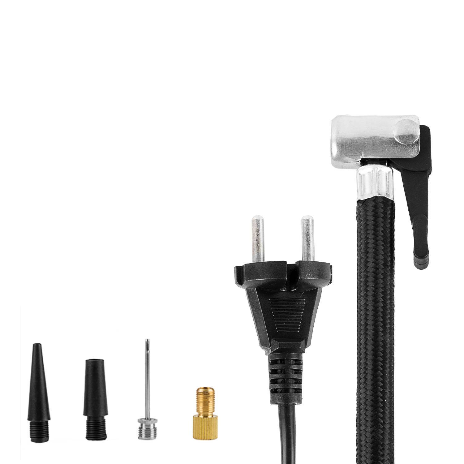 alca® Kompressor für Auto und Fahrrad elektrische Pumpe mit 240 V Stecker