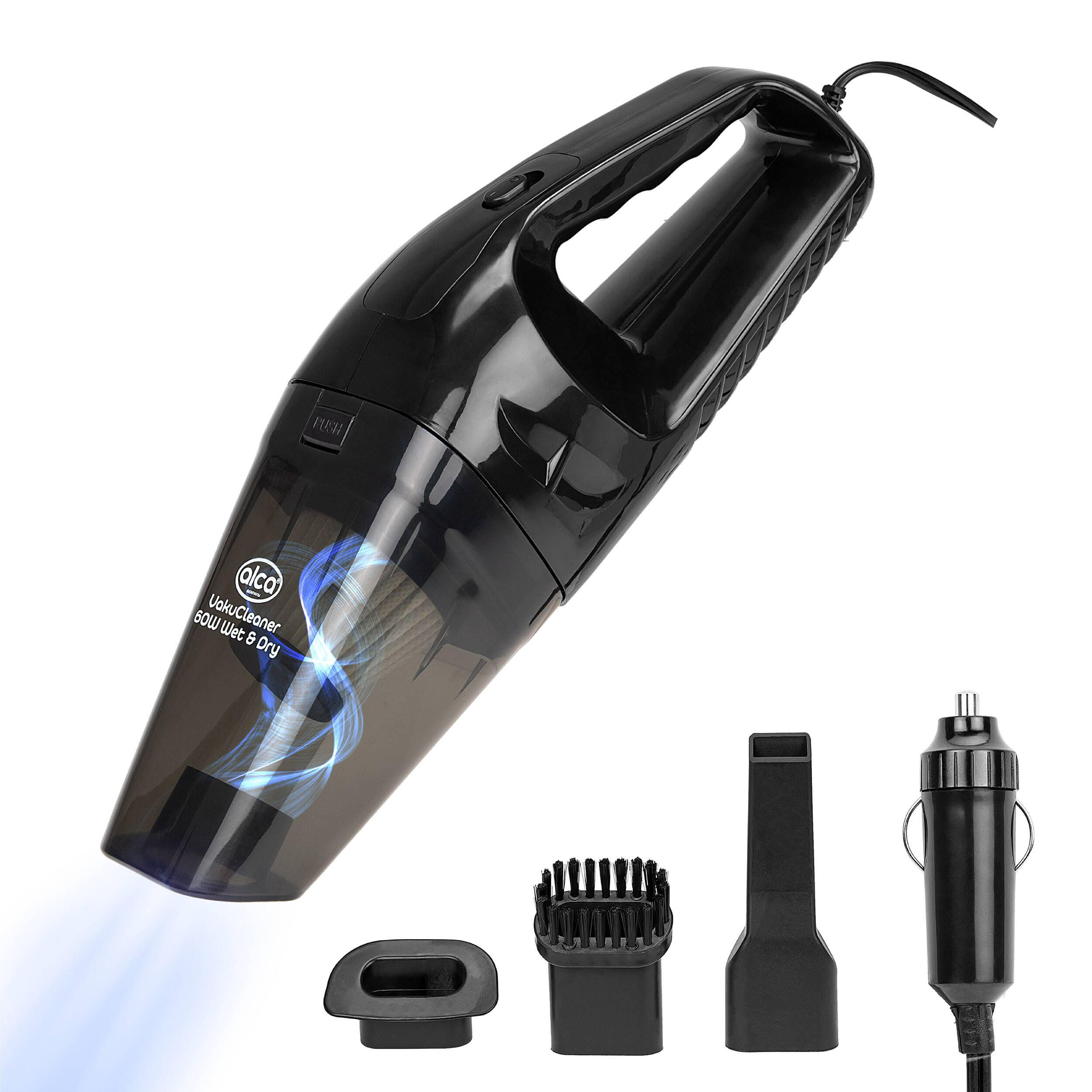 alca® Autostaubsauger 12V NASS/TROCKEN tragbarer Handstaubsauger 12 V
