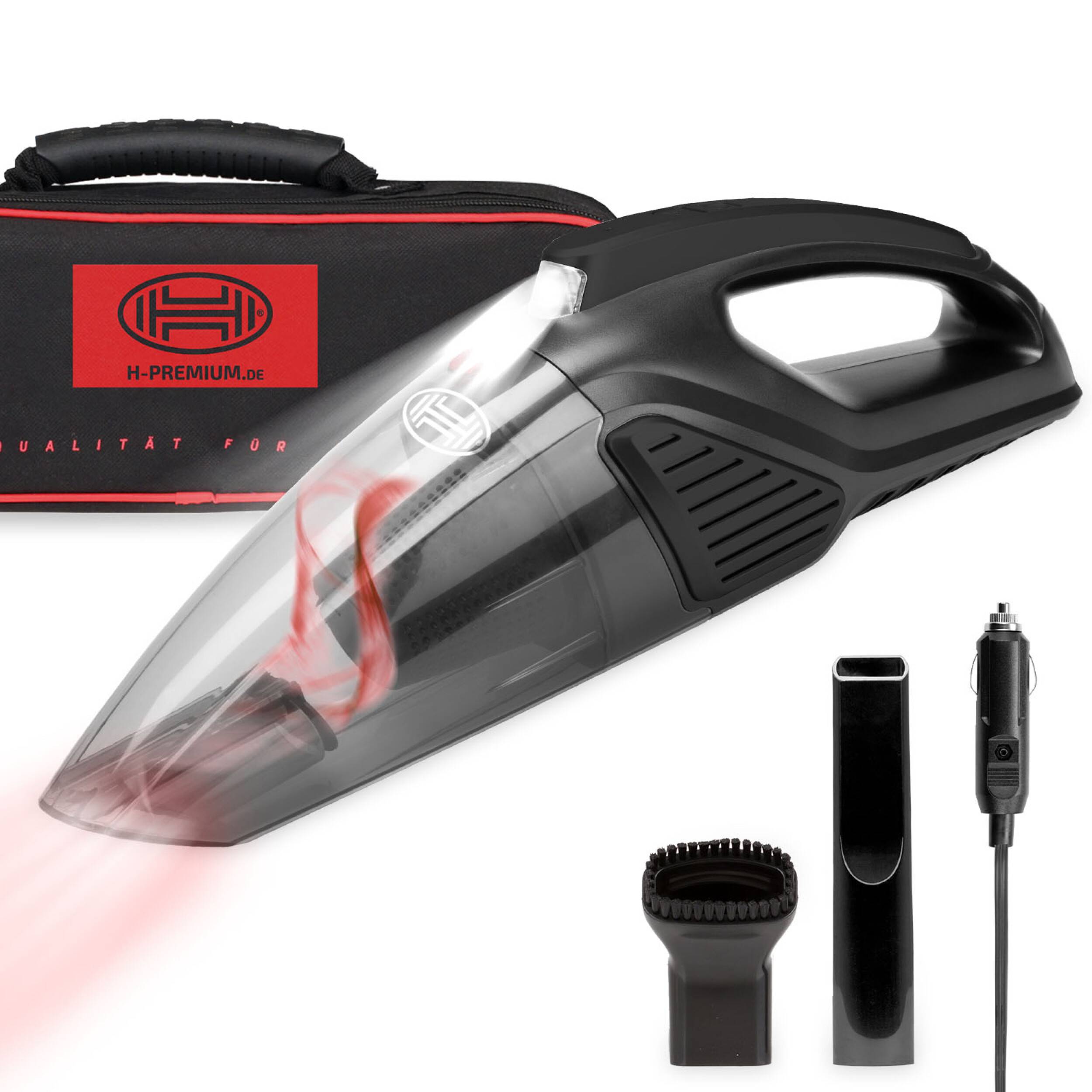 HEYNER® Premium Auto-Staubsauger 12V kompakt hohe Saugkraft Camping