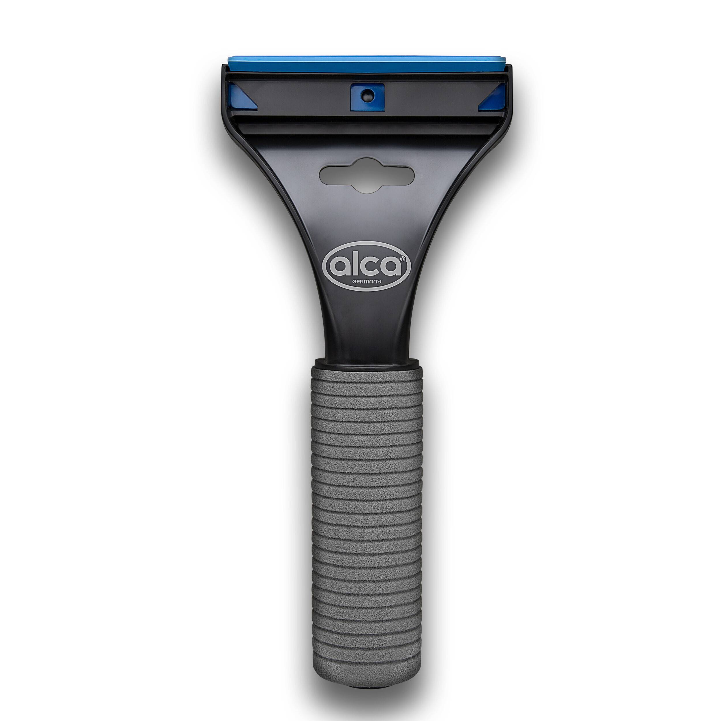 alca® Eiskratzer mit Wechselklinge, weichem Griff & Gummilippe
