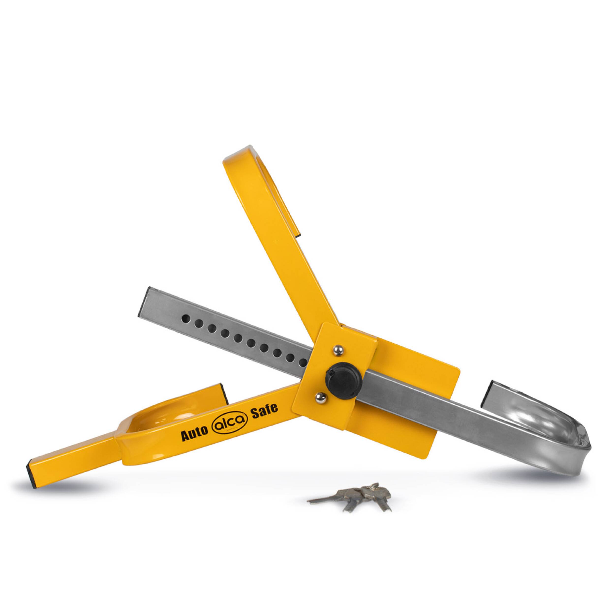 alca Radkralle Radklaue ausziehbar Tresor 13-16 Zoll Breite max 215mm mit Schlüssel