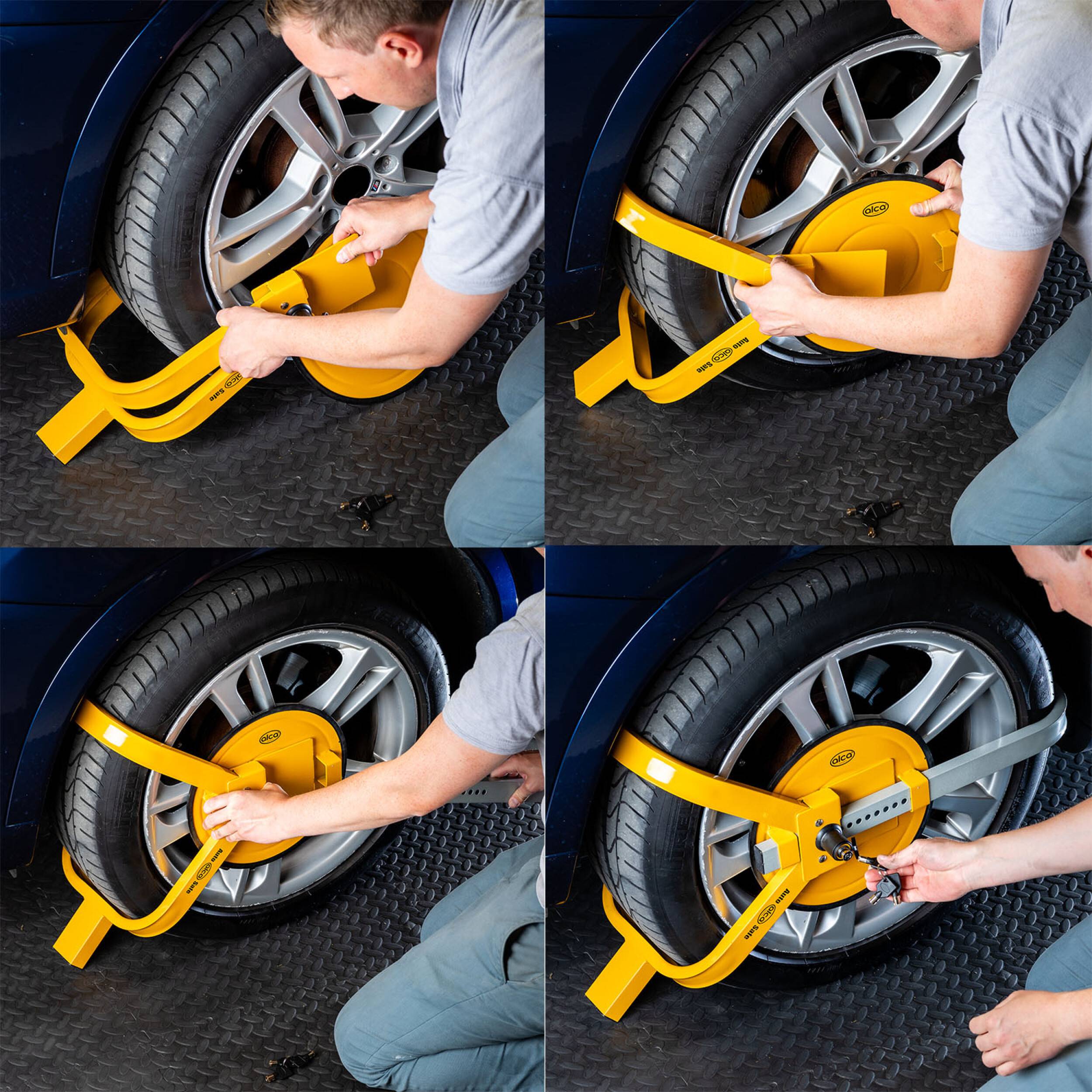 alca® Radbolzenabdeckung für Radkralle Diebstahl-Sperre