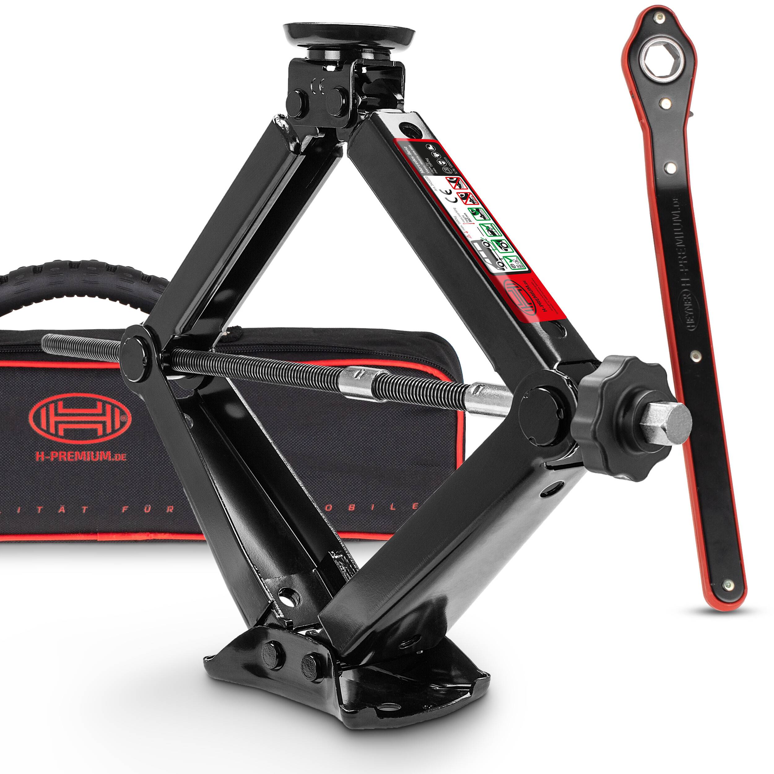 HEYNER® OEM Wagenheber Erstausrüsterqualität Scherenwagenheber Mercedes Vito/Viano/Metris/V-Klasse bis 1580 kg