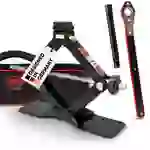 HEYNER® Scherenwagenheber 1,5 t mit Ratsche für Wagenheber inkl. Tasche und Gummiauflage, passend für BMW HEYNER® Scherenwagenheber 1,5 t mit Ratsche für Wagenheber inkl. Tasche und Gummiauflage, passend für BMW