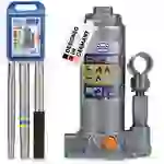 alca® Wagenheber Unterstellheber hydraulischer 3t Stempel-Wagenheber für SUV/PKW Hubhöhe 19,5-38cm alca® Wagenheber Unterstellheber hydraulischer 3t Stempel-Wagenheber für SUV/PKW Hubhöhe 19,5-38cm