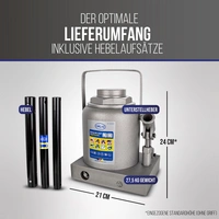 alca® Wagenheber Hydraulischer Stempelwagenheber Unterstellheber Stempel-Wagenheber aus Qualitätsstahl für alca® Wagenheber Hydraulischer Stempelwagenheber Unterstellheber Stempel-Wagenheber aus Qualitätsstahl für