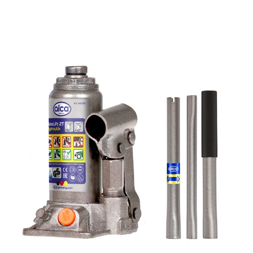 alca® Wagenheber hydraulisch Unterstellheber 2t Stempel-Wagenheber für PKW Hubhöhe 15,8-30,8cm alca® Wagenheber hydraulisch Unterstellheber 2t Stempel-Wagenheber für PKW Hubhöhe 15,8-30,8cm