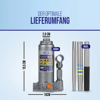 alca® Unterstellheber hydraulisch Wagenheber 3t Stempel-Wagenheber für SUV/PKW Hubhöhe 19,5-38cm alca® Unterstellheber hydraulisch Wagenheber 3t Stempel-Wagenheber für SUV/PKW Hubhöhe 19,5-38cm