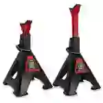 HEYNER® Unterstellbock TÜV/GS, Stützbock, Stützfuß, höhenverstellbar, Stahl 6000kg Traglast, 2er Set HEYNER® Unterstellbock TÜV/GS, Stützbock, Stützfuß, höhenverstellbar, Stahl 6000kg Traglast, 2er Set