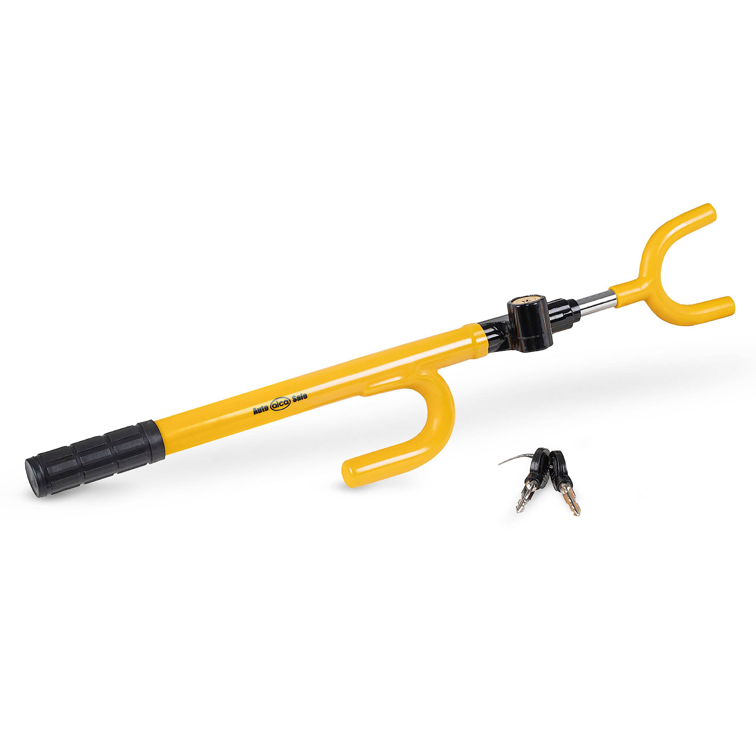 alca® Auto Lenkradsperre Lenkradkralle I Durchmesser Lenkrad von 18-38 cm nutzbar I Lenkradschloss Diebstahlsicherung