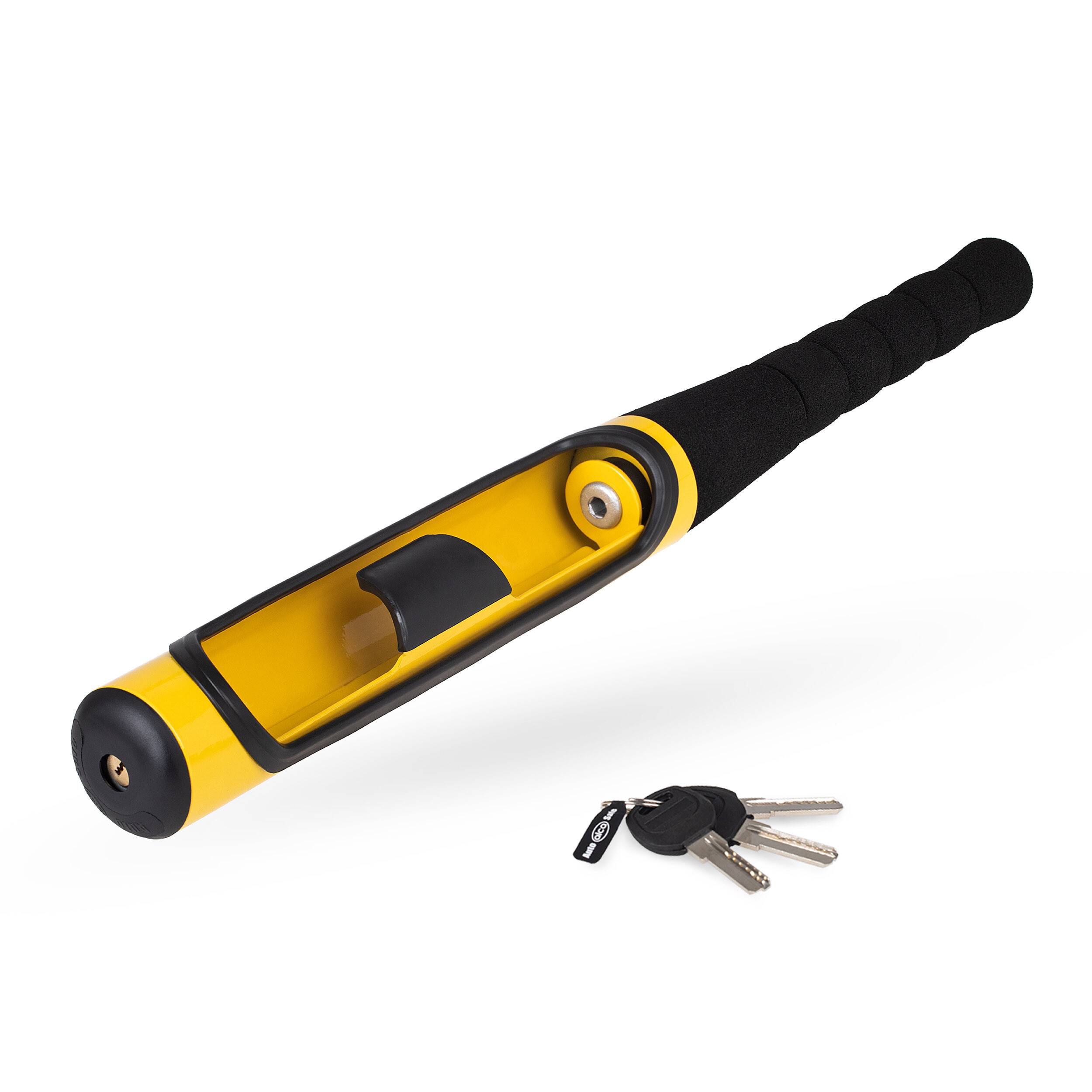 alca® Lenkradsperre Wegfahrsperre Diebstahlsicherung Lenkradschloss mit Schlüssel Baseball