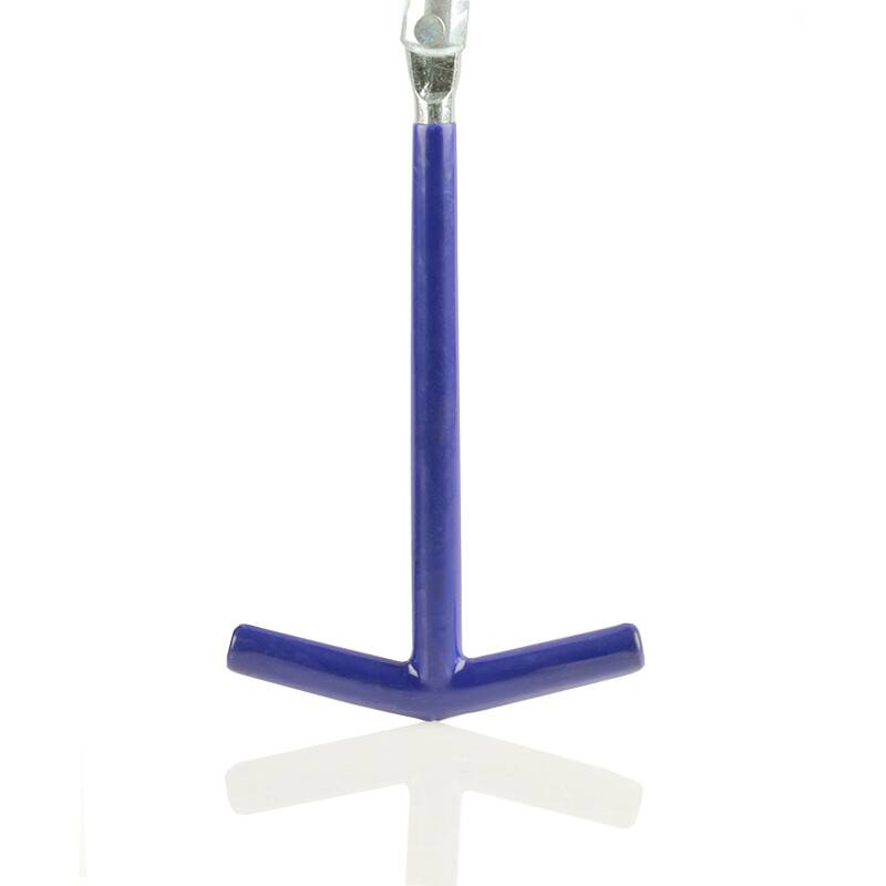 alca® Zündkerzenschlüssel 16 mm mit T-Griff Z-Gelenk Universal Zündkerzenentferner Zündkerzensteckschlüssel Werkzeug für