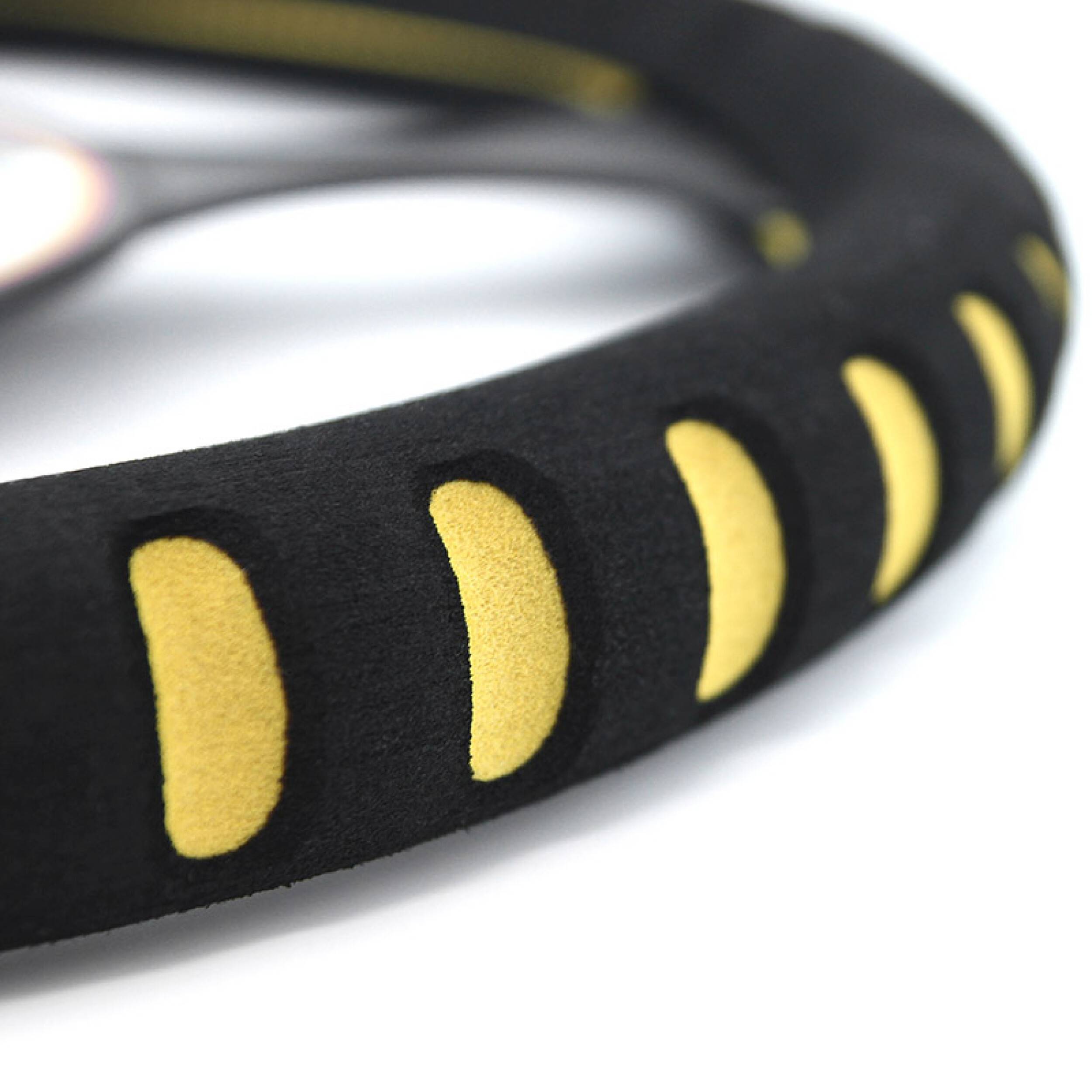 alca® Lenkradhülle SOFT gelb 37-39 cm weicher Schaumstoff Universal Auto Lenkradbezug Lenkradschutz langlebig