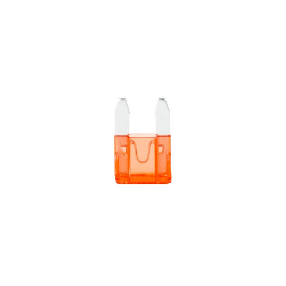 Eine orange, rechteckige Patrone mit zwei durchsichtigen, zylindrischen Oberteilen, wahrscheinlich zum Dispensieren einer Flüssigkeit oder eines Dampfes verwendet.