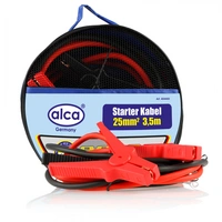 alca® Starthilfekabel max. 350 A - 38,5 qmm - 2 x 3,5 m CCA runde Aufbewahrungstasche - Rot & Schwarz - DIN 72553 bis alca® Starthilfekabel max. 350 A - 38,5 qmm - 2 x 3,5 m CCA runde Aufbewahrungstasche - Rot & Schwarz - DIN 72553 bis