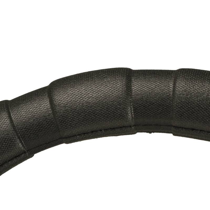 HEYNER® Lenkradhülle schwarz, 37-39cm Lenkradschoner, weich rutschfest, griffig,