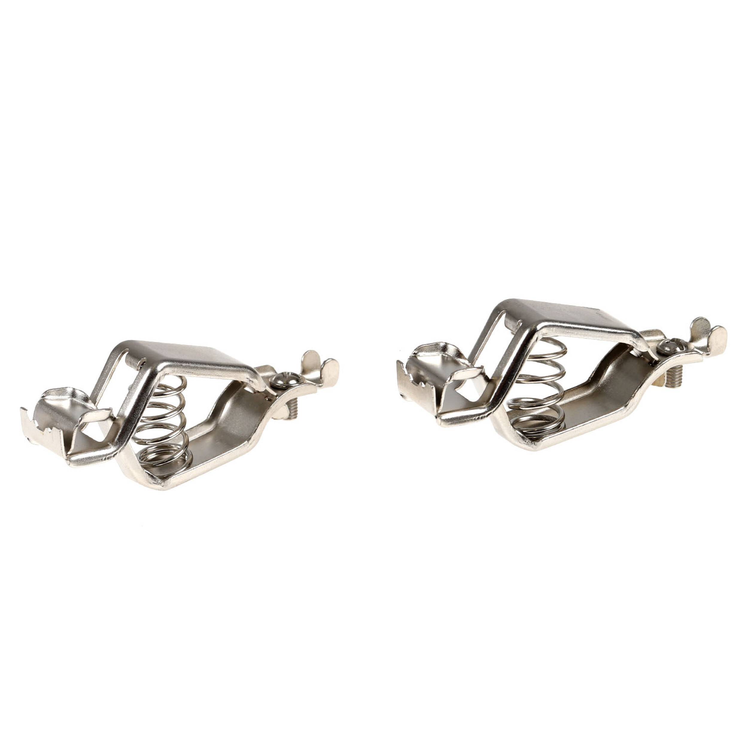 alca® Batterie-Klemmen Set 2 St. 25 A Battery Clamp Polklemmen Autobatterie 12 V Schnellverschluss PKW Transporter Boote