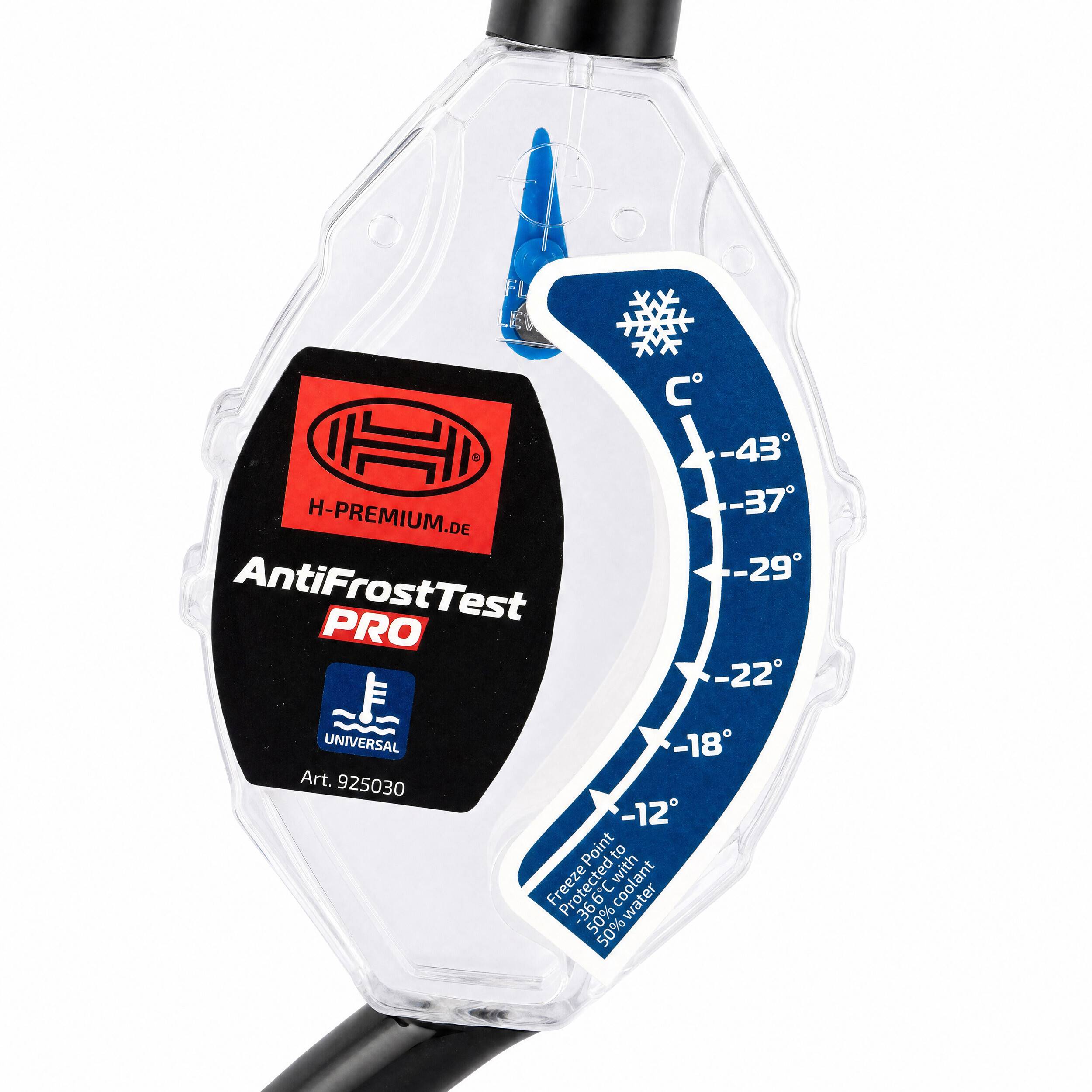 Kunststoff-Autokühlmittel-Prüfer mit der Bezeichnung „AntiFrostTest PRO