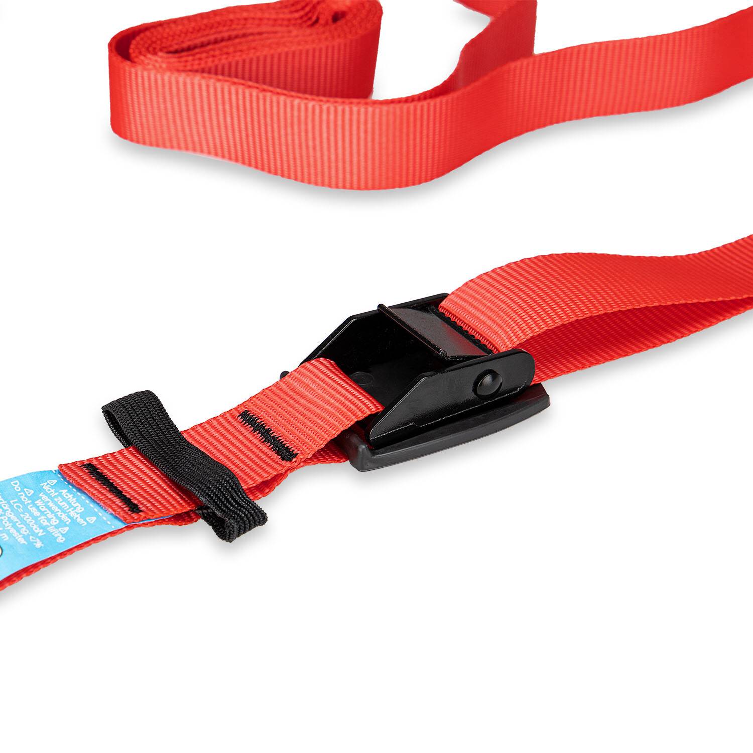 HEYNER® Spanngurt + Verschluss Gummipolster 25 mm x 6 m