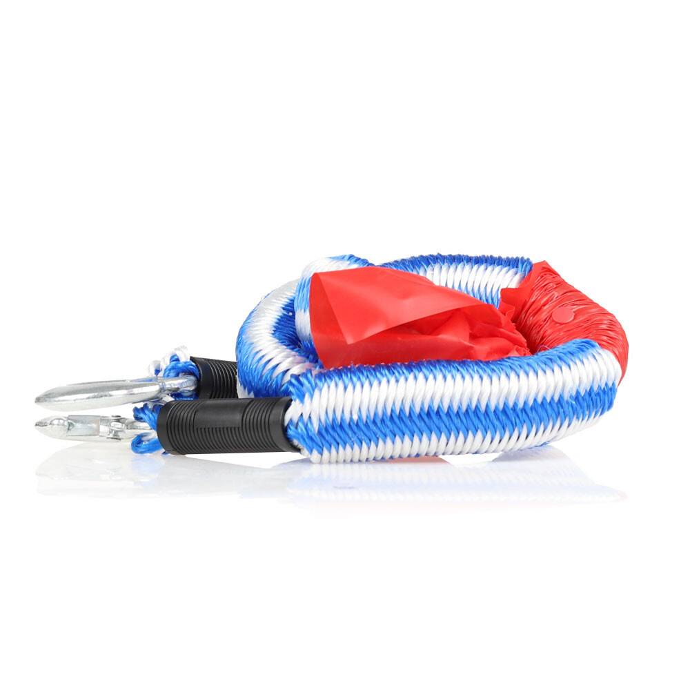 alca® Abschleppseil elastisch für Fahrzeuge bis 2500 kg Notfall-Abschleppgurt mit Stretch-Funktion
