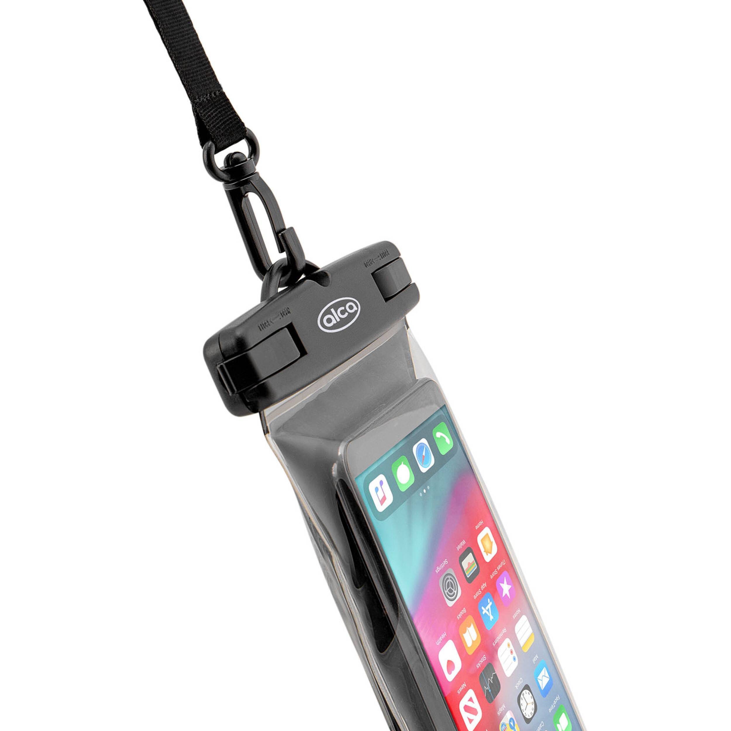 alca® Wasserdichte Handyhülle floating Smartphones Unterwasser Handytasche IPX8 bis zu 6,6 Zoll Case passend für iPhone