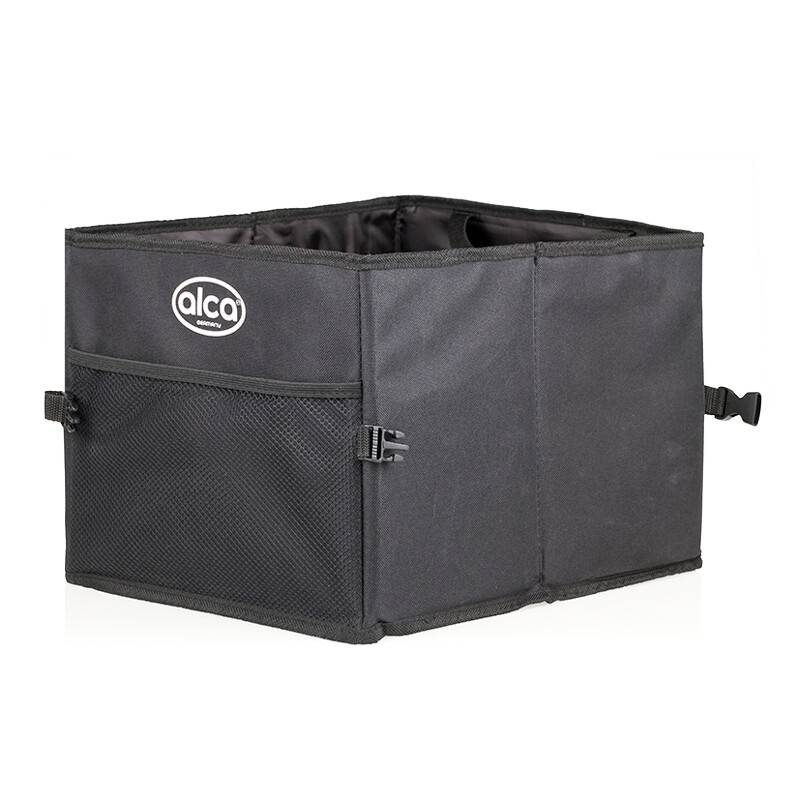 Schwarze zusammenklappbare Ladungorganizertasche mit 