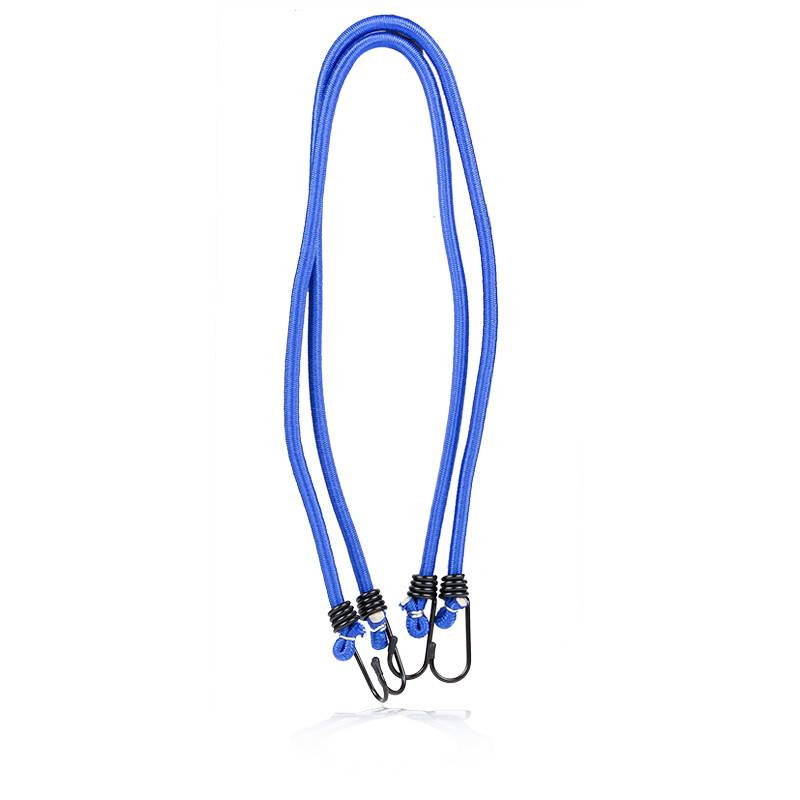alca® Gepäckspanner 2 Stk. 80 cm 8daN, blaue Spanngurte verstellbare, dehnbare Expander mit