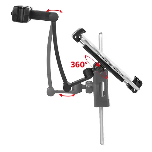 HEYNER® Tablethalter Auto Kopfstütze 4,7-13 Zoll 360° drehbar schwenkbar beugbar verstellbar Universal Tablet Smartphone HEYNER® Tablethalter Auto Kopfstütze 4,7-13 Zoll 360° drehbar schwenkbar beugbar verstellbar Universal Tablet Smartphone