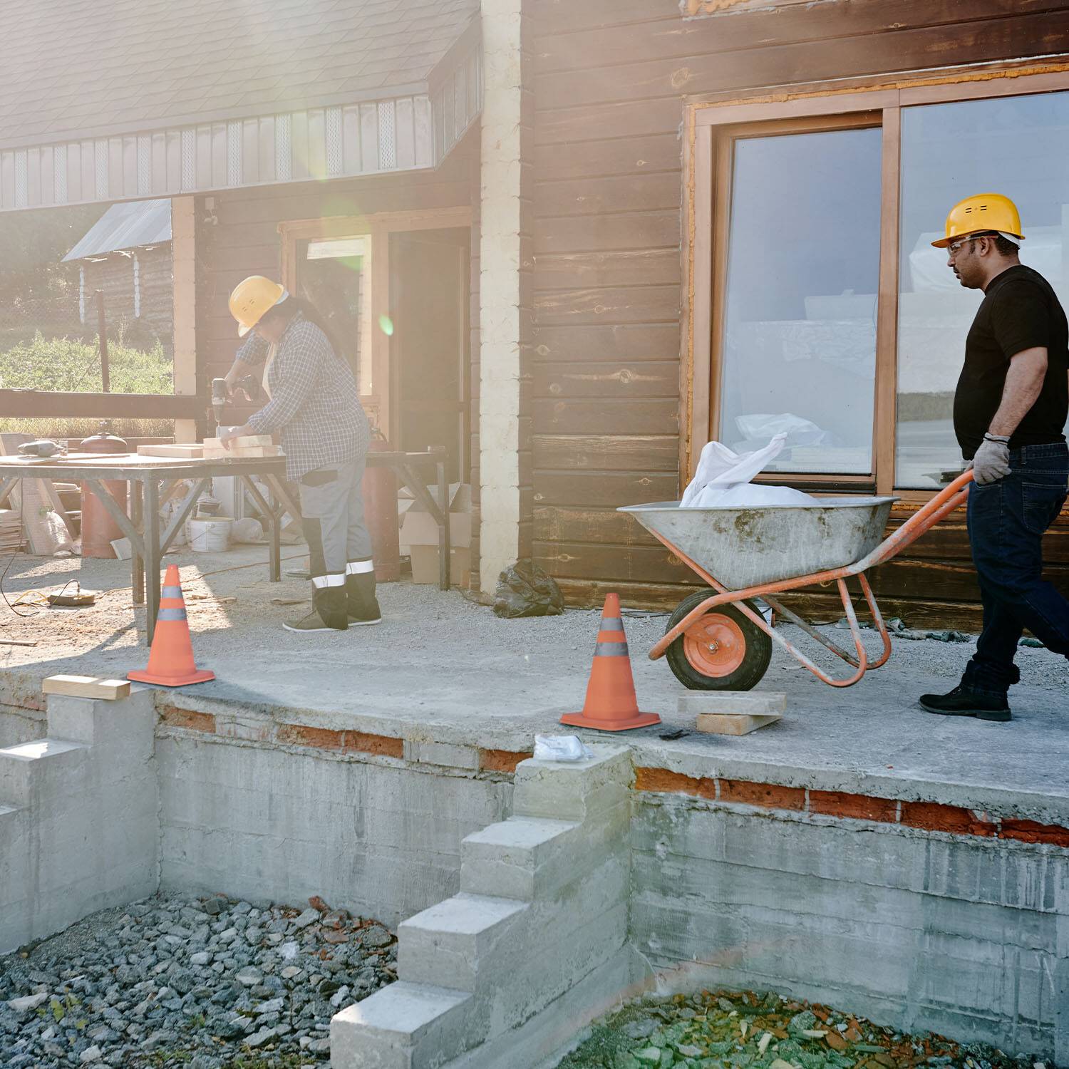 alca® Warnkegel Sicherheitskegel Verkehrskegel faltbare reflektierender Pylone orange