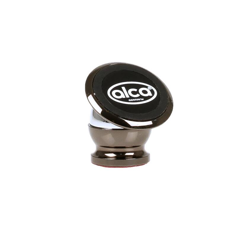 alca® Telefonhalter Magnet universeller Handyhalter Auto schwarz Smartphone Halterung Handyhalterung einstellbar