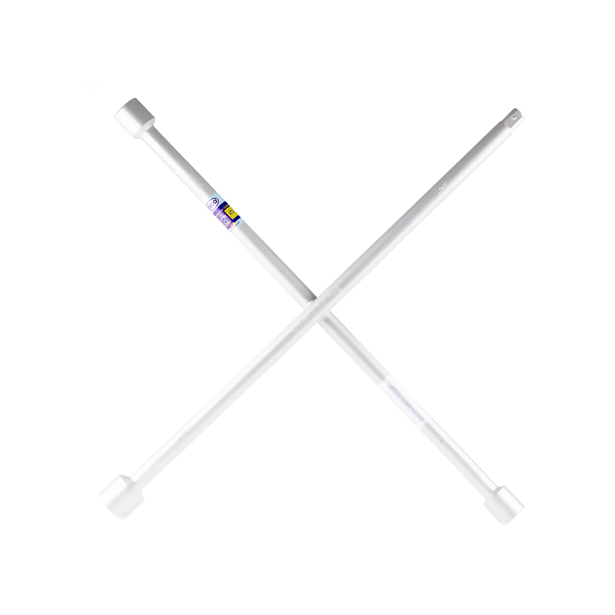 alca® LKW Radkreuzschlüssel 3/4" Universal 24 x 27 x 32 bis zu 900 Nm Kreuzschlüssel Radkreuz Kreuzschlüssel Werkzeug