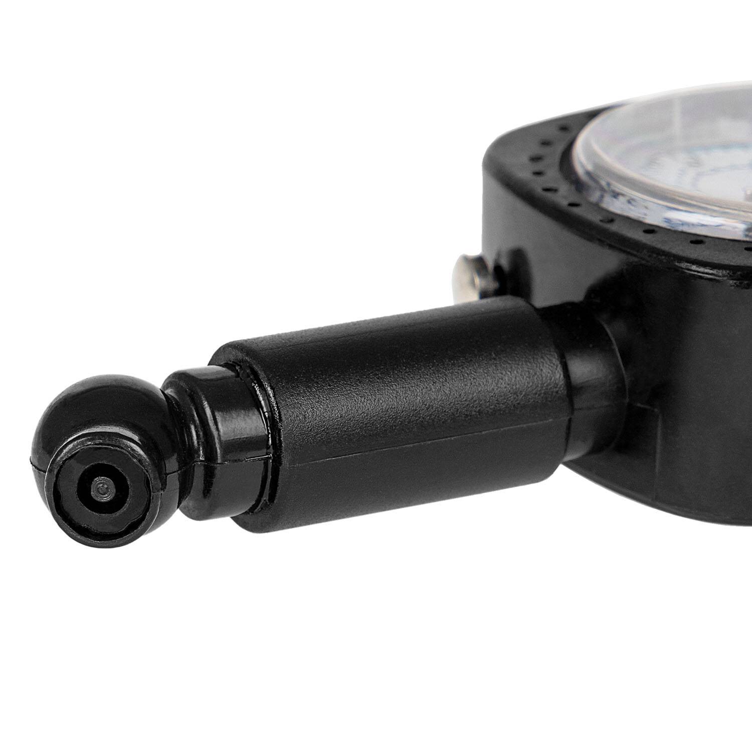 alca® Reifendruckprüfer mit Manometer bis 4,5 bar, mit Memory-Funktion Luftdruckprüfer für Schraderventil am Auto