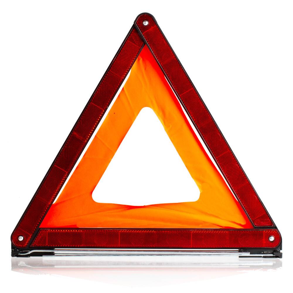 alca® Warndreieck, inkl. ECE-Zertifikat, Auto Pannenhilfe zugelassenes Pannendreieck, für Auto, Lkw &