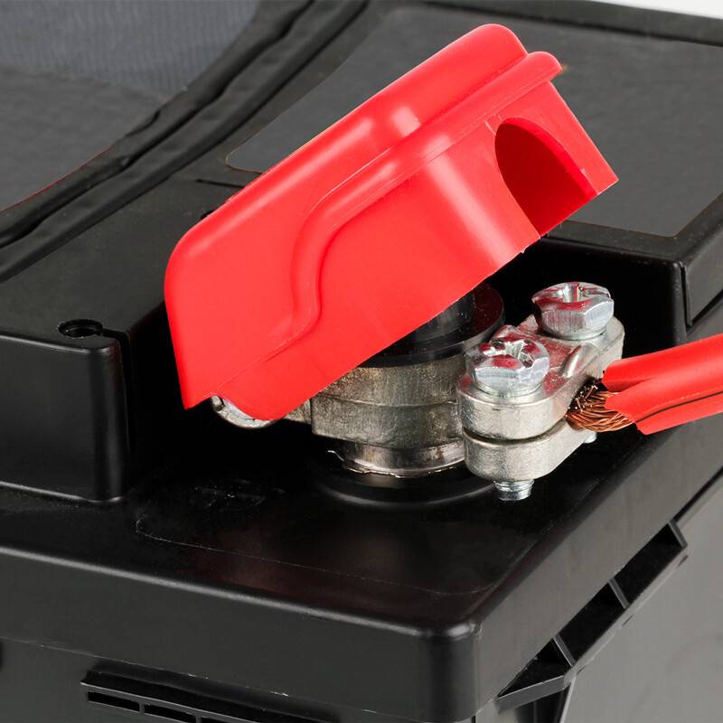 HEYNER® Batterieklemmen Set QuickClip Pos / Neg für Ihre Fahrzeugbatterie<br> Schnellverschluss für Pluspol und Minuspol,