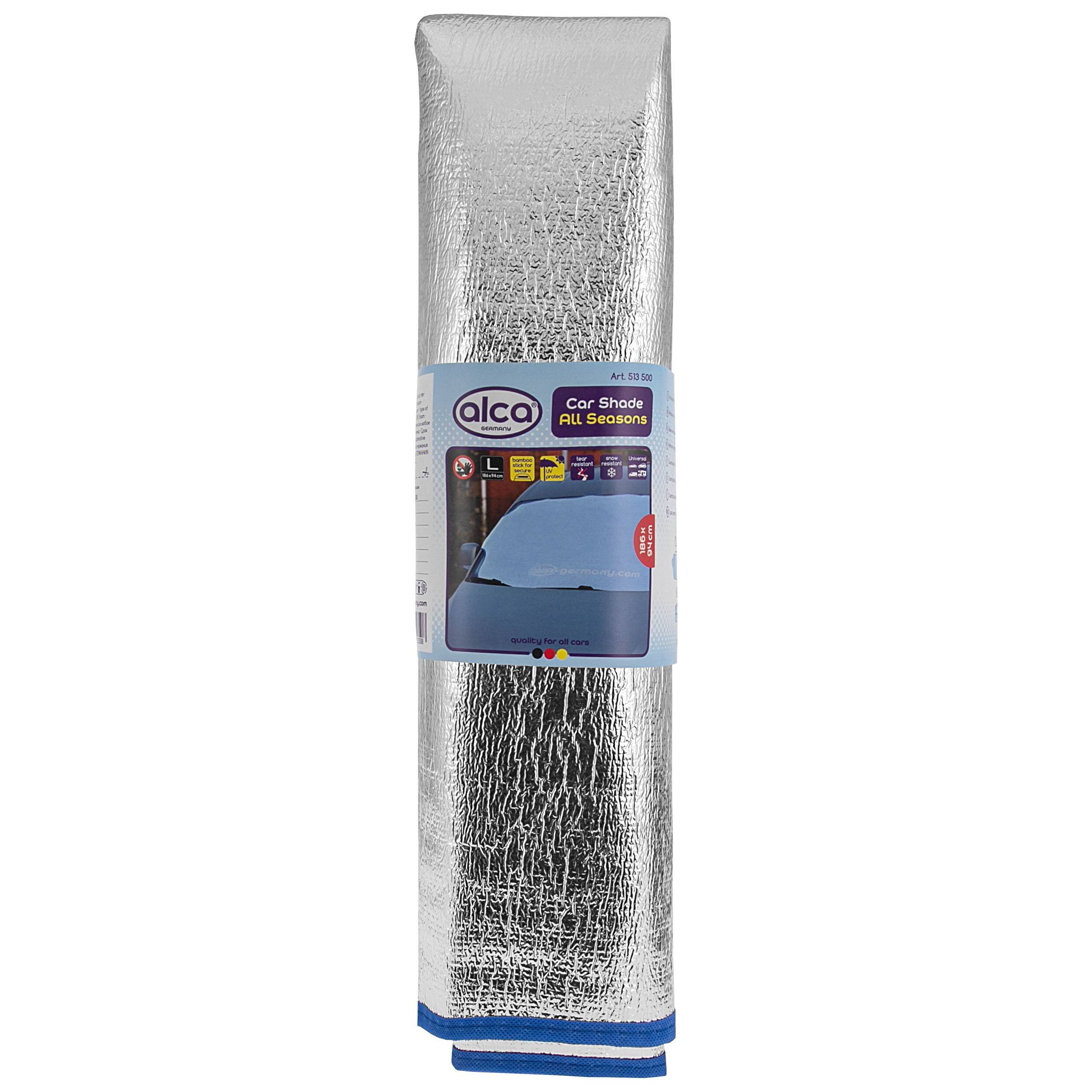 alca® Scheibenabeckung für Windschutzscheibe, 186x94 cm wasserbeständig für Winter und Sommer,