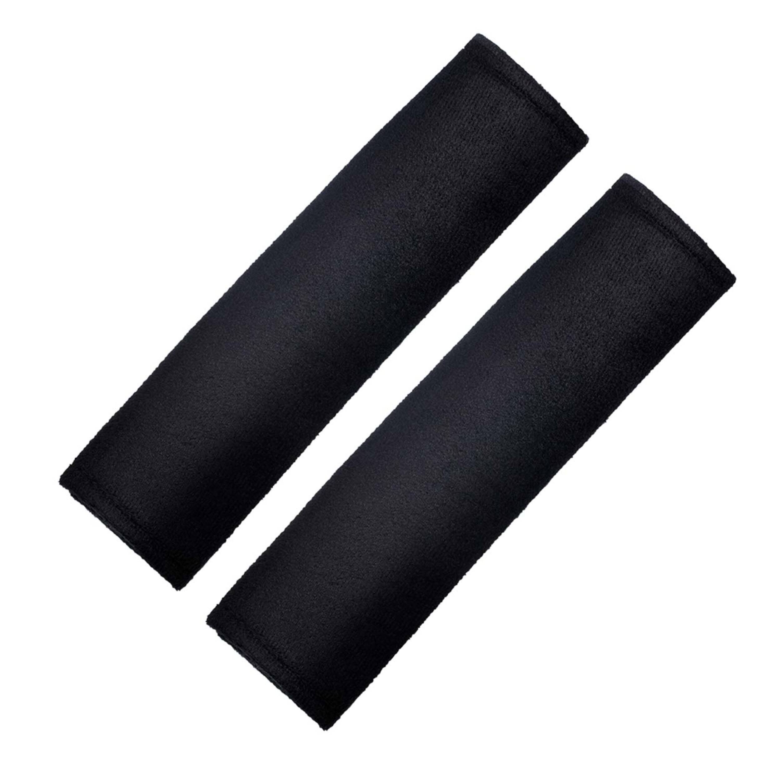 alca® Auto Gurtschoner 2er Set schwarz Gurtpolster Polsterung für Sitzgurt Gurt Polster Zweierpack abnehmbar