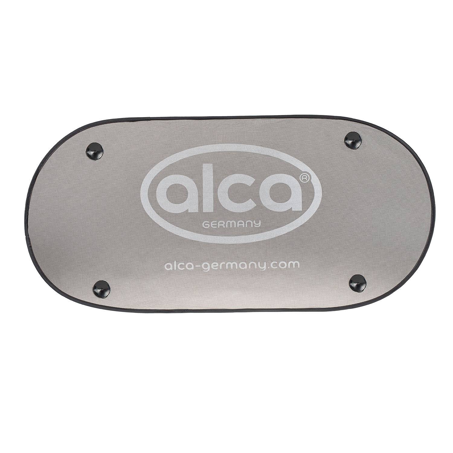 alca® Auto-Sonnenschutz 50x100 cm Autofenster Sonnenblende UV Schutz Befestigung mit Saugnäpfen an Scheibe Sonnenschutz