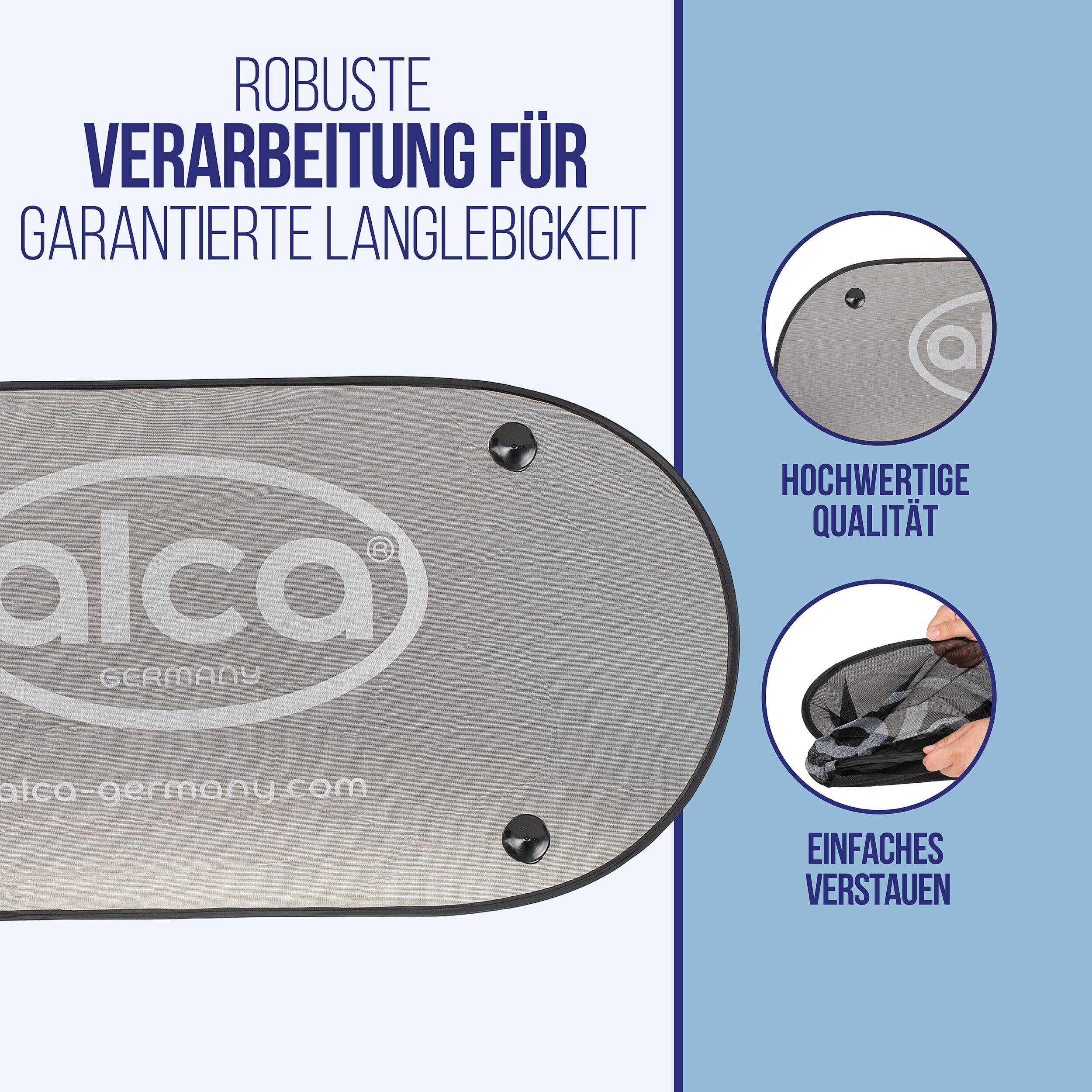 Werbebild eines alca Deutschland-Produkts mit dem Text „Robuste Verarbeitung für garantierte Langlebigkeit