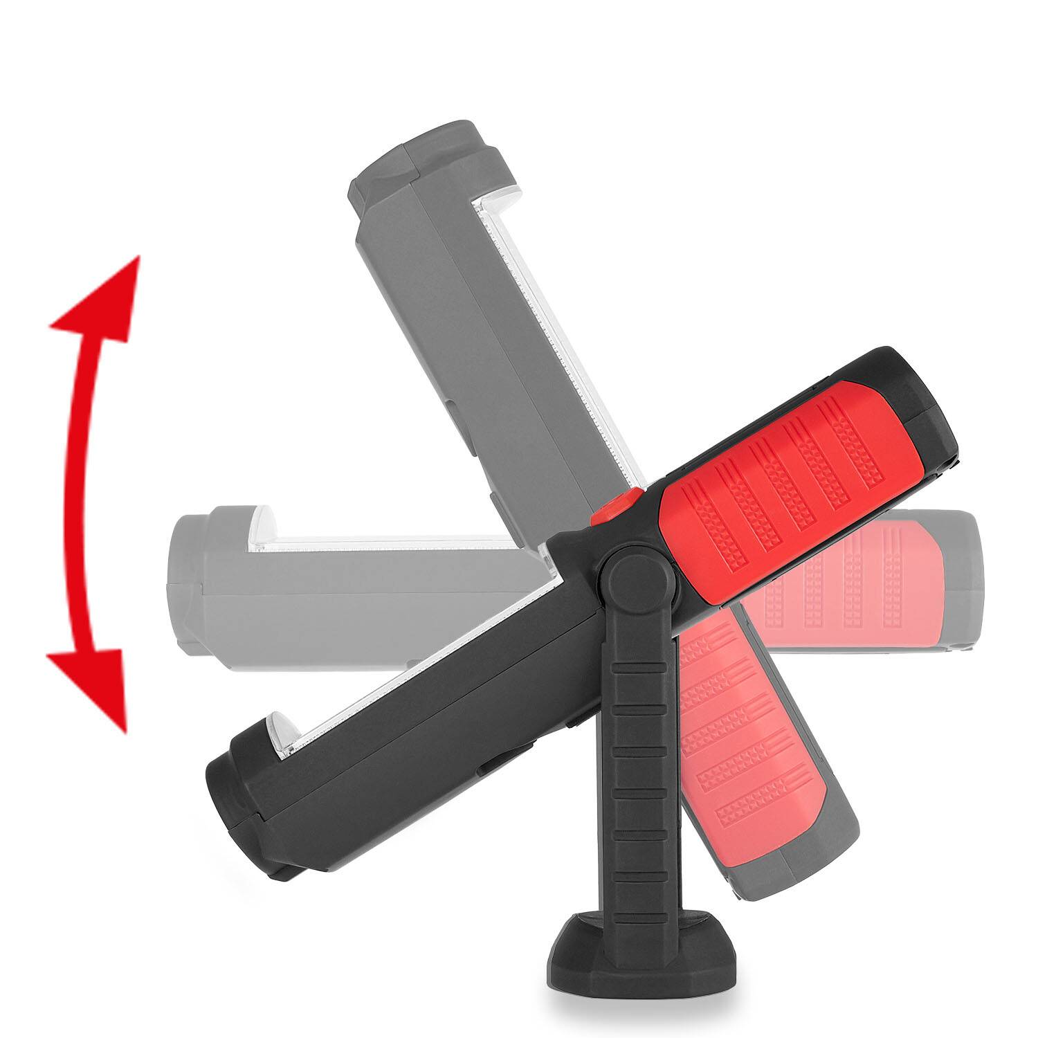 HEYNER® Werkstattlampe Akku LED-Arbeitsleuchte Inspektionsleuchte, wiederaufladbare Taschenlampe