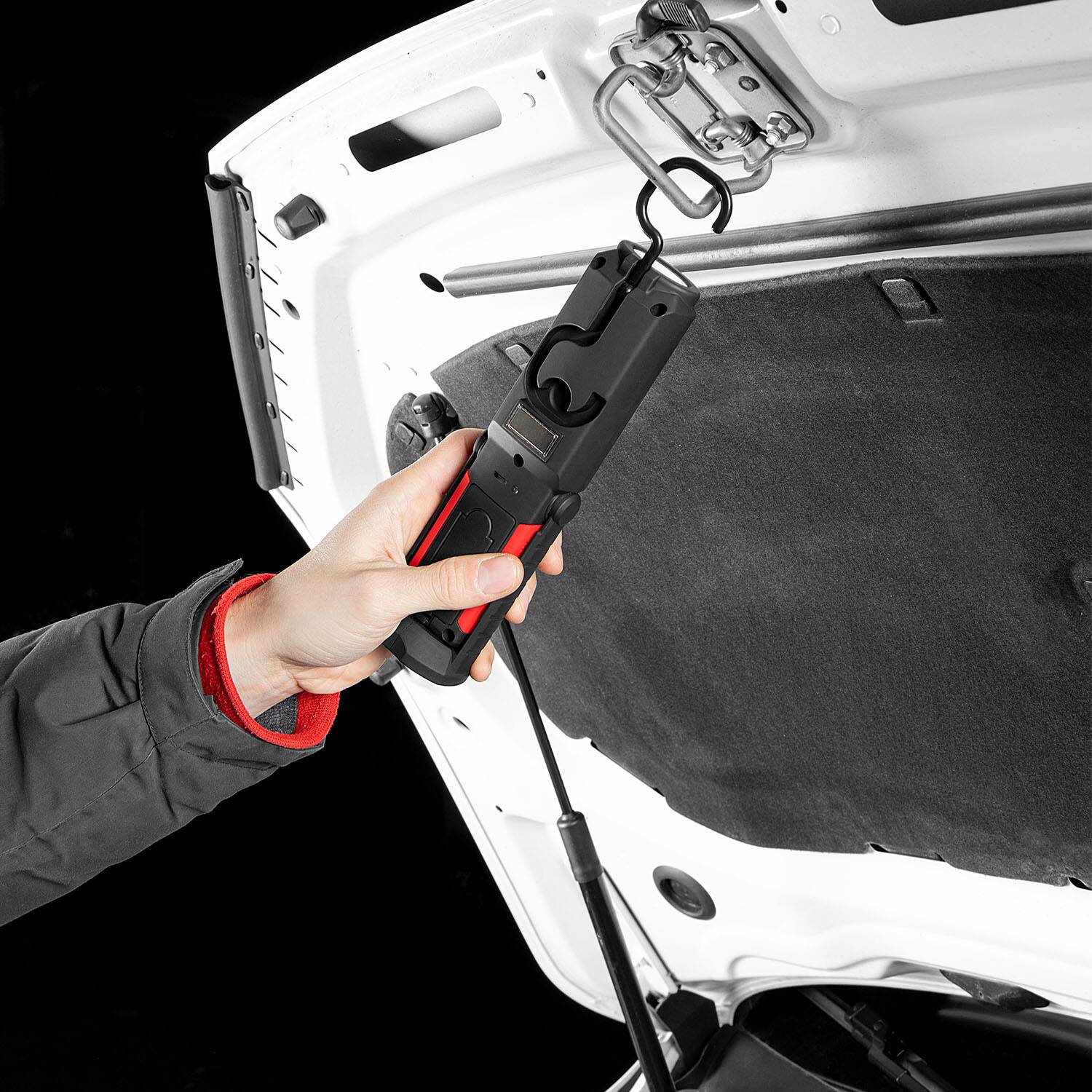 HEYNER® Werkstattlampe Akku LED-Arbeitsleuchte Inspektionsleuchte, wiederaufladbare Taschenlampe