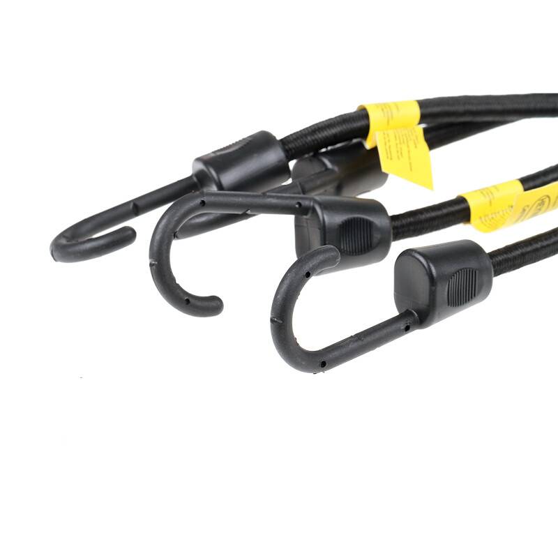 HEYNER® Gepäckspanner 2er Set 100cm Spanngurte Expander + Haken verstellbar & dehnbar - für Auto Fahrrad Motorrad Möbel