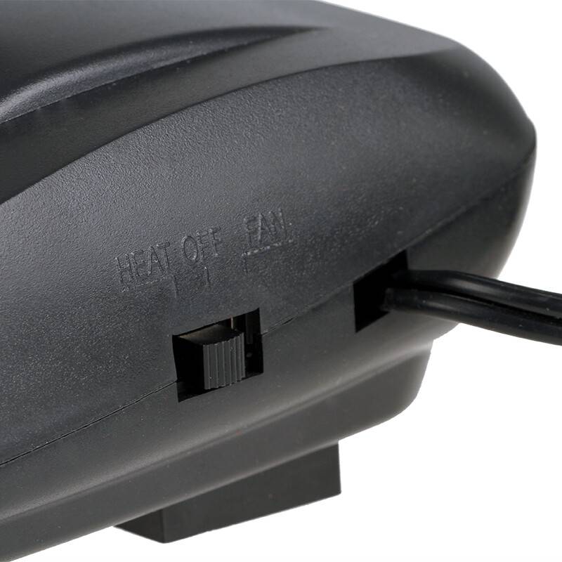 alca® Heizlüfter 12V 2-in-1 Thermolüfter & Ventilator für Auto Kfz Heizung Anti Fog Entfroster