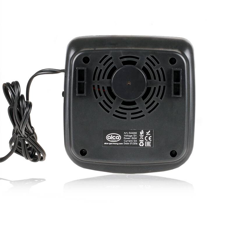 alca® Thermoventilator für 12 V Auto Bordnetz mit 150 W und 1,4 m Kabel